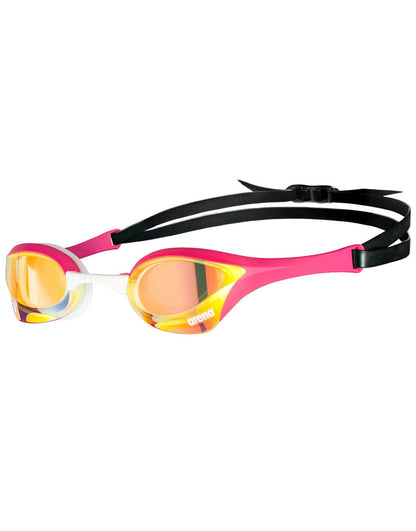Arena Cobra Ultra Swipe Mirror pink-yellow lens goggles
