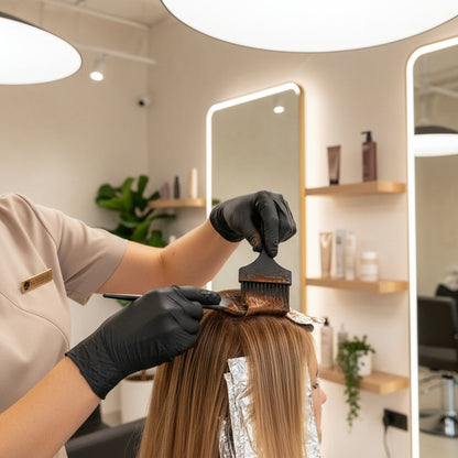Aurelia Bold Nitrile Gloves – Extra Strong, Powder-Free, and Latex-Free for Professional Use- Buy from Salonservdirect, Leicester L|E5 5LD