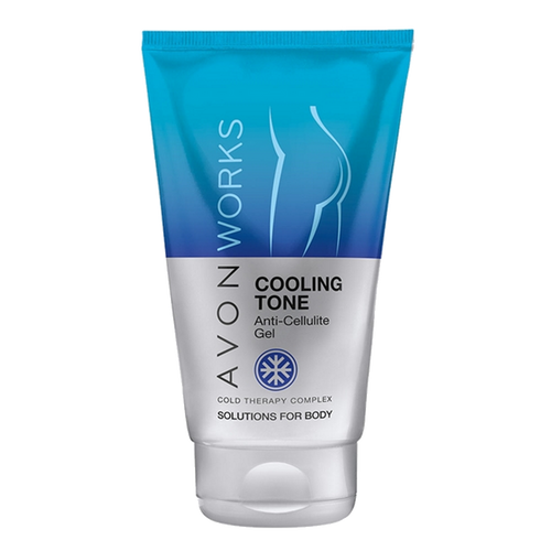 Avon Works Cooling Tone Anti-Cellulite Gel Cold Therapy Complex - 150ml