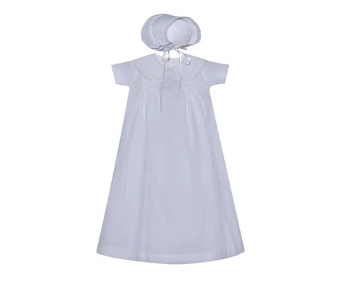 Baby Sen Eastyn Cross Christening Gown-White
