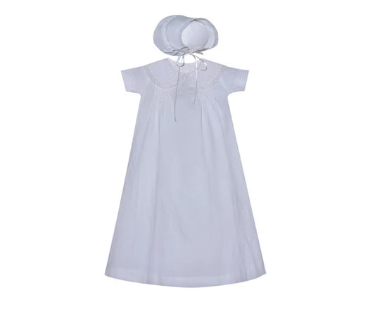 Baby Sen Eastyn Cross Christening Gown-White