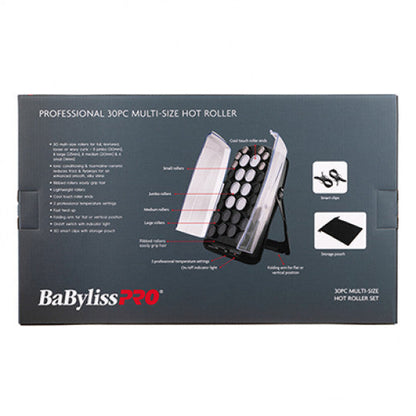 BaBylissPRO Extrovert Multi-Size Hot Roller Set 30pc