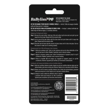 BaBylissPRO Replacement Foils & Cutter for FOILFX02 (Purple) - BUYBARBER.COM