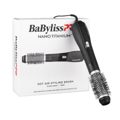 BaBylissPRO Nano Titanium Hot Air Styling Brush 38mm
