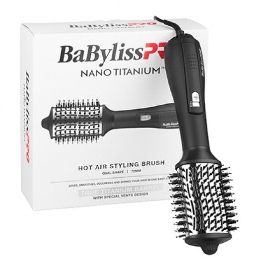 BaBylissPRO Nano Titanium Hot Air Styling Brush 72mm