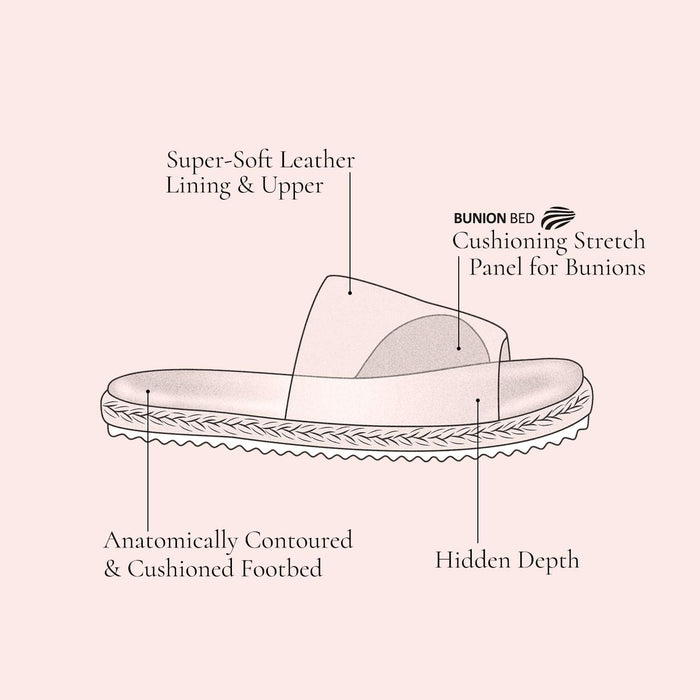 Bailey: Cream Leather Shoes Sole Bliss