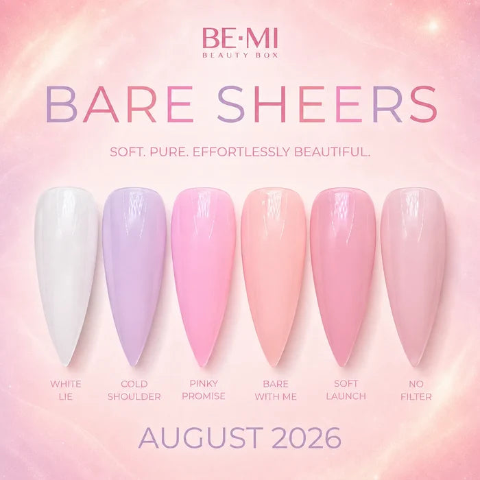 Bare Sheer Gel Polish Collection | Bemi Beauty