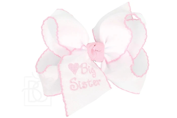 BC Big Sister Embroidered Bow