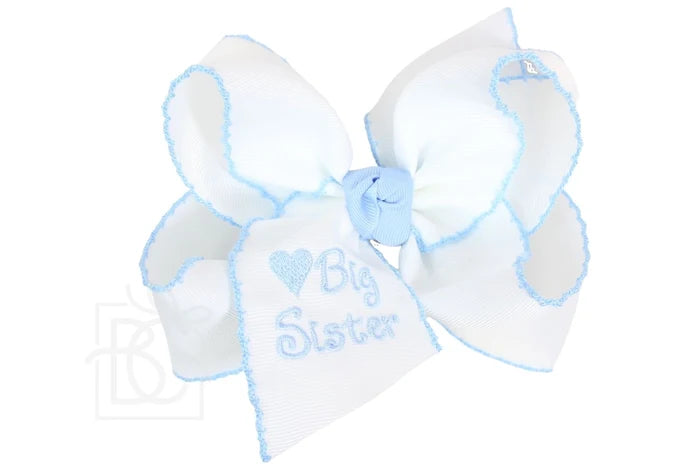 BC Big Sister Embroidered Bow