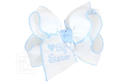 BC Big Sister Embroidered Bow