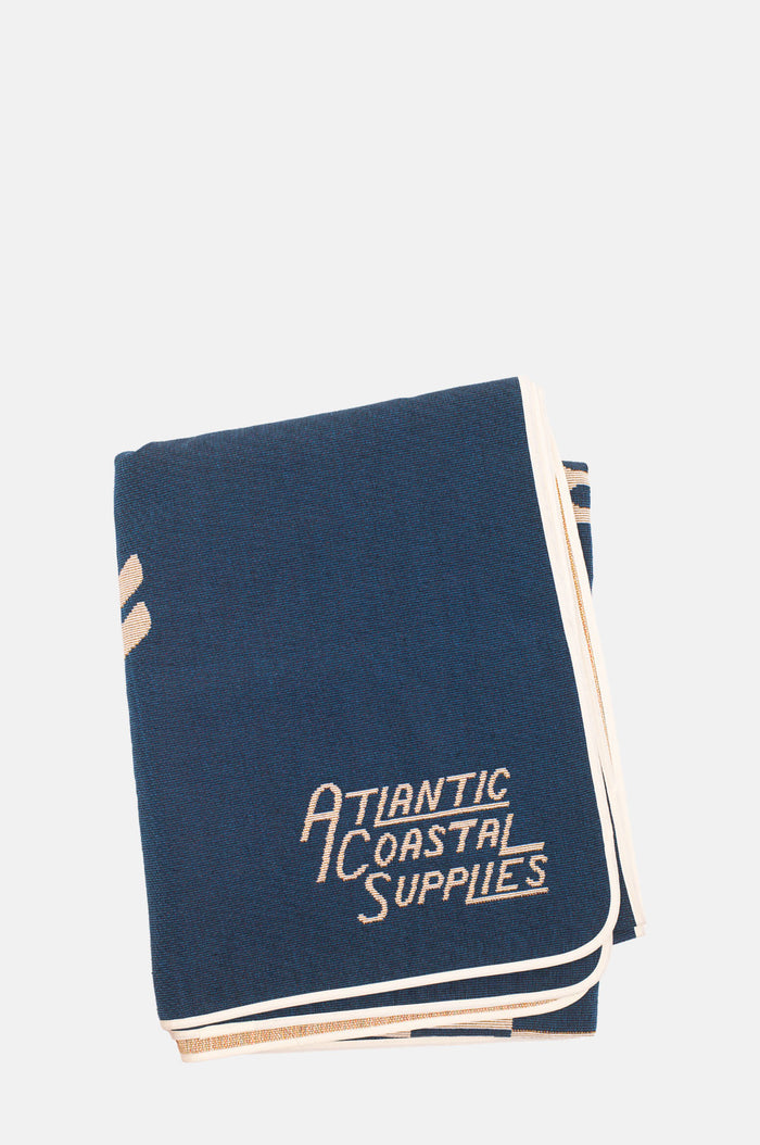Atlantic Costal Supplies Beach Games Blanket Navy.