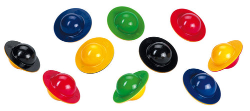 BECO Egg Flips: 12-pack of fun coloured egg flips as UFO party hats