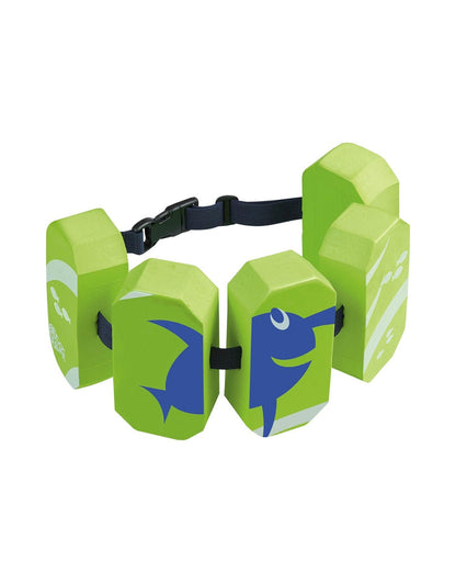 Beco Sealife lime green fish swim floaties with strap