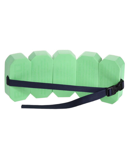 Beco Sealife green hexagonal foam pool noodle with black strap