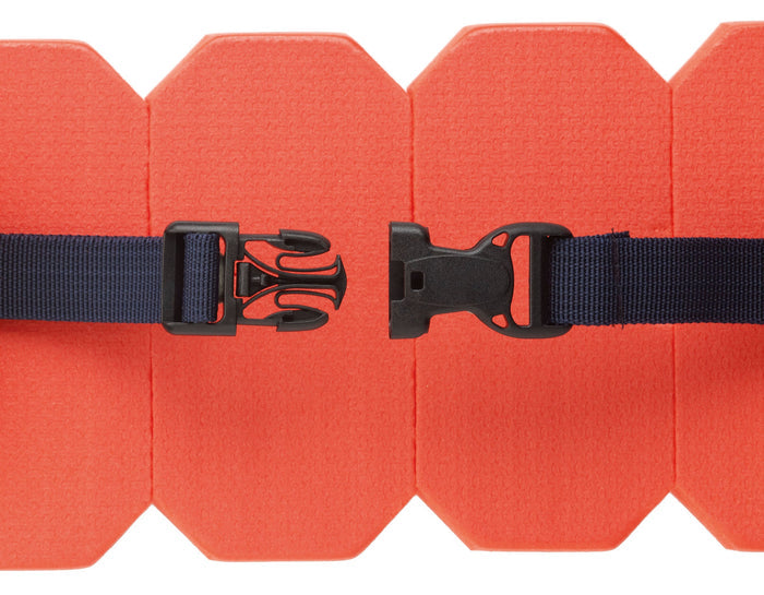 Red BECO swimming belt for 3-6 years with orange foam vest