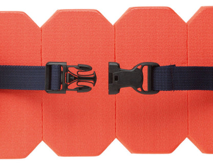 Red BECO swimming belt for 3-6 years with orange foam vest
