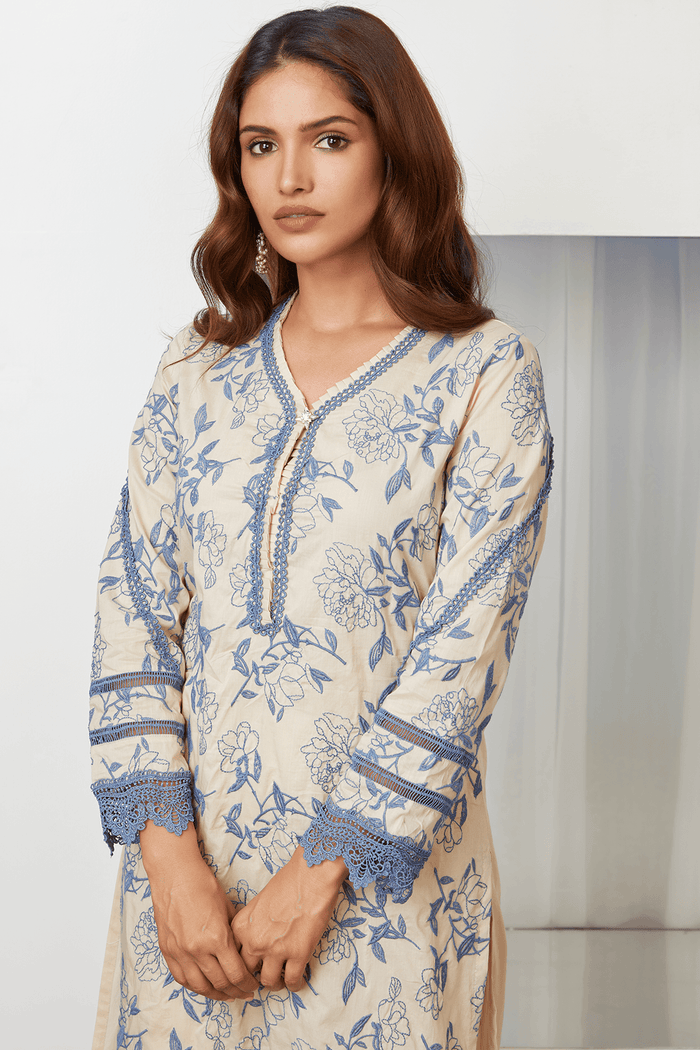 Bianca Supima Cotton Kurta Set