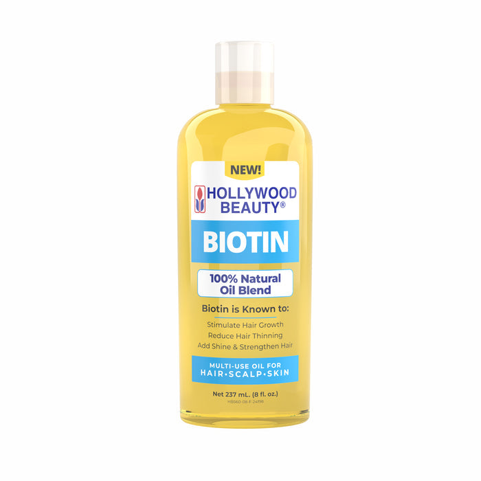 Biotin 100% Natural Oil Blend for Hair, Scalp, and Skin - 8 fl oz