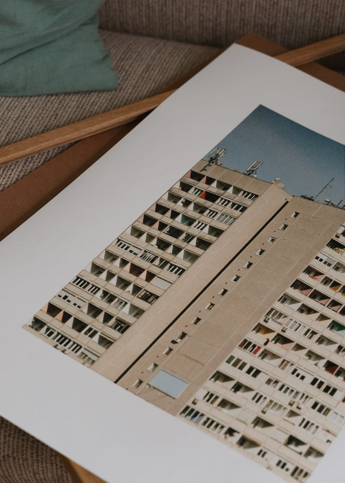 Priszcilla Varga - Block O'Clock art print // Photo art