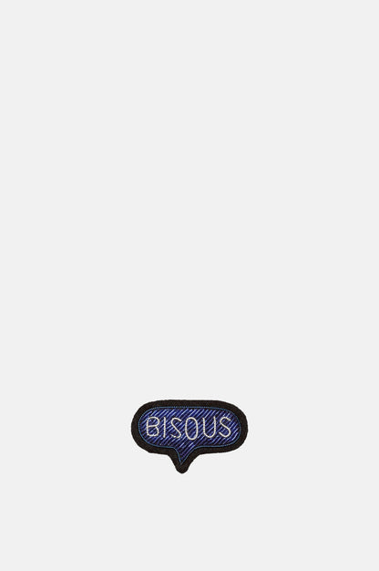 Macon & Lesquoy Blue Bisous Brooch.