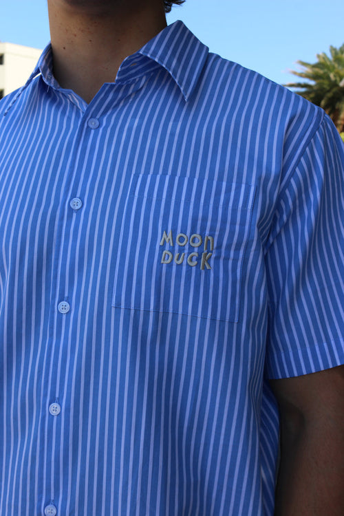 Blue Button Up Shirt