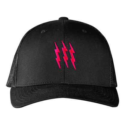 Bolt Trucker Cap - Pink