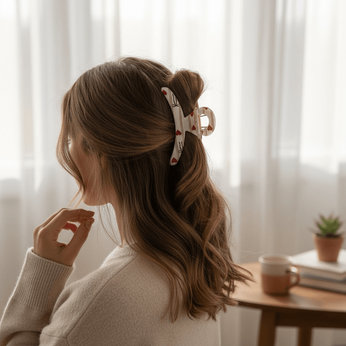 Bow Hair Clips مشابك شعر على شكل فيونكة - Princess Cosmetics Qatar