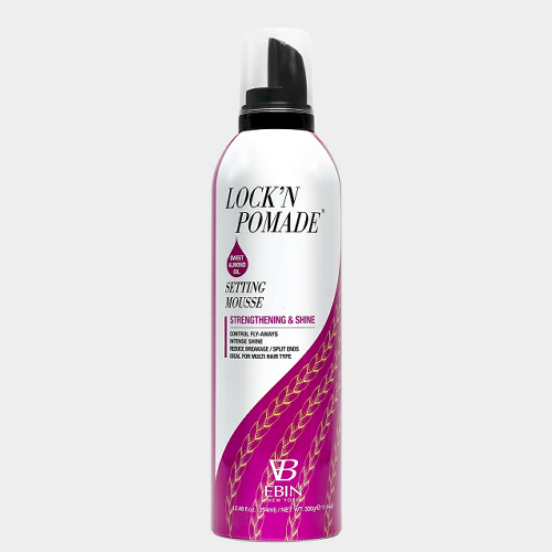 BRAID FORMULA Setting Mousse Strengthening & Shine (Sweet Almond Oil) by EBIN NEW YORK