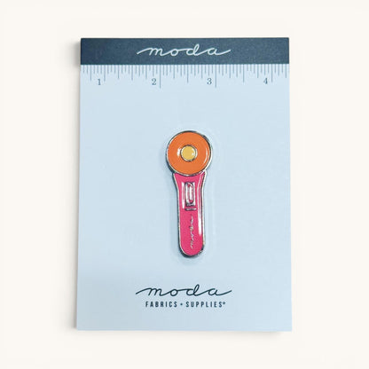 Bright Rotary Cutter Enamel Pin