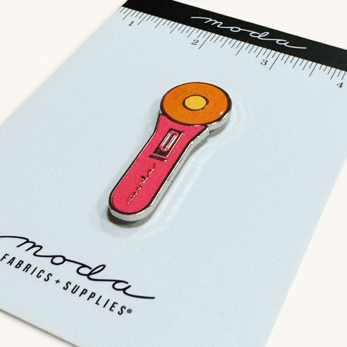 Bright Rotary Cutter Enamel Pin