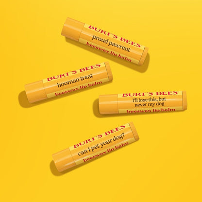 Burt’s Balm Dog Toy & Pawrent Balm 4-Pack Set