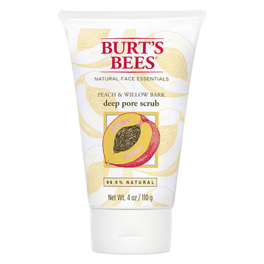Burt's Bees Peach & Willow Bark Deep Pore Scrub
