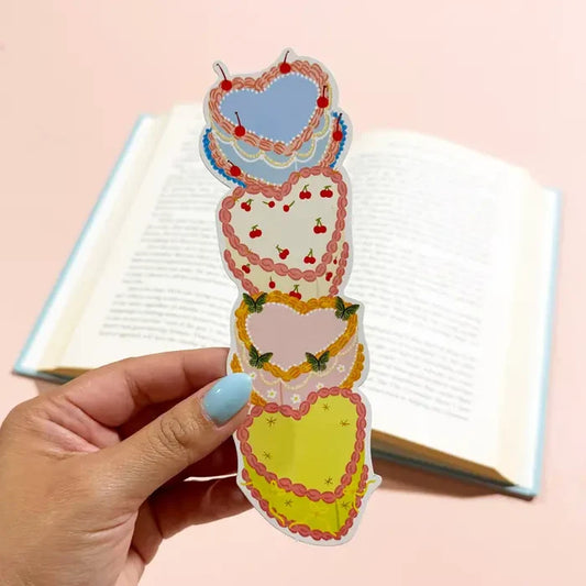 Cake Stack Die Cut Bookmark