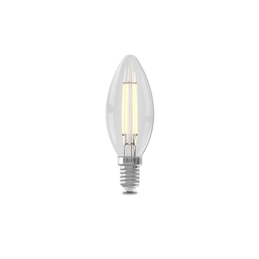 Calex Filament LED Lamp - E14 - B35 - Clear