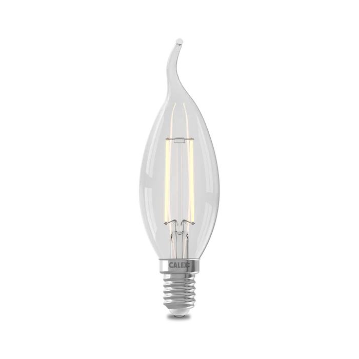 Calex Filament LED Lamp - E14 - BXS35 - Clear