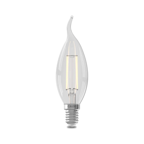 Calex Filament LED Lamp - E14 - BXS35 - Clear