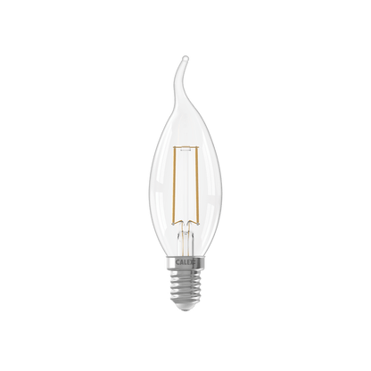 Calex Filament LED Lamp - E14 - BXS35 - Clear