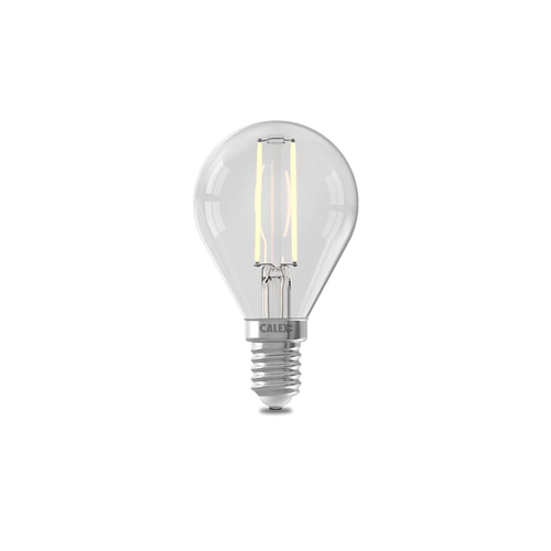 Calex Filament LED Lamp - E14 - P45 - Clear