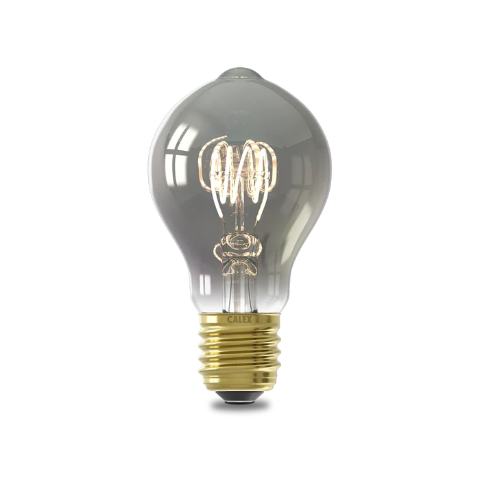 Calex Flex Filament LED Lamp - E27 - A60 - Titanium