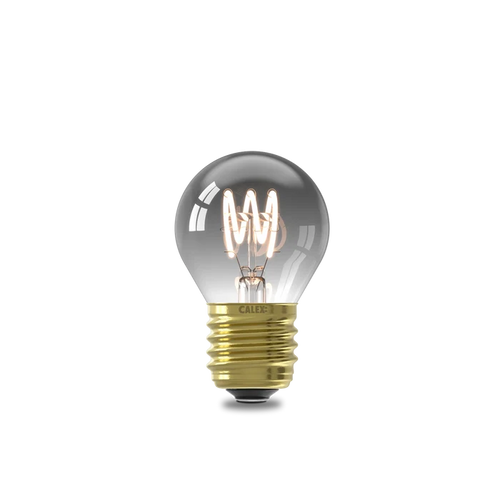 Calex Flex Filament LED Lamp - E27 - P45 - Titanium