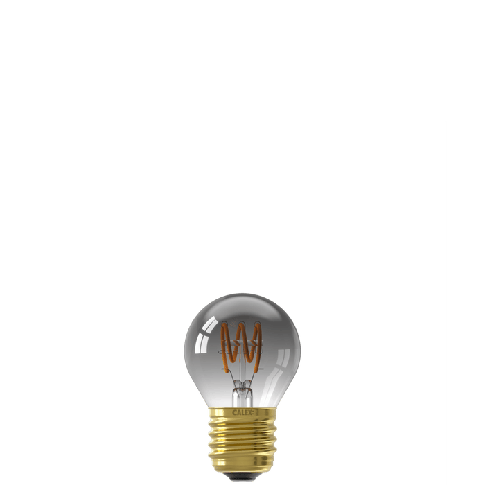 Calex Flex Filament LED Lamp - E27 - P45 - Titanium