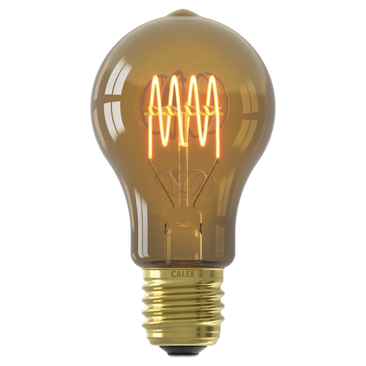 Calex Flex Filament LED Lamp -E27 - A60 - Gold