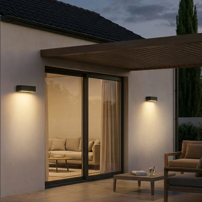 Calex Modena Wall Light – 26cm – Black