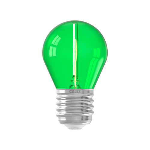 Calex Party Bulb - E27 - G45 - Green