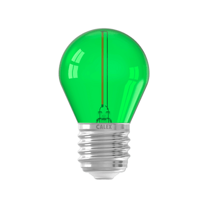 Calex Party Bulb - E27 - G45 - Green