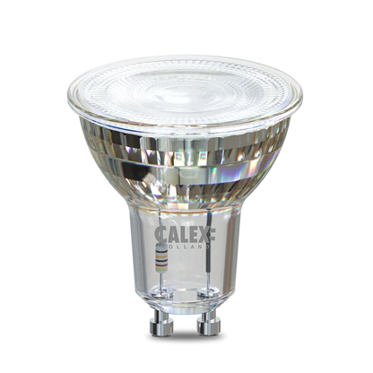 Calex SMD Reflector LED Lamp - 3-Pack - GU10 - Chrome