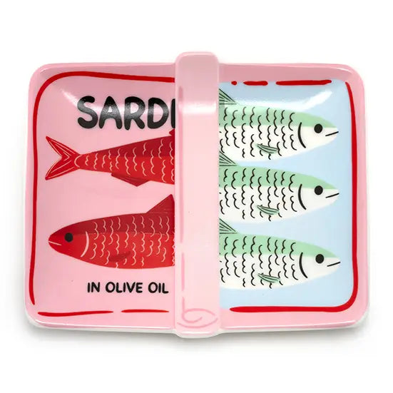 Canned Sardines - Ceramic Trinket & Jewelry Tray / Dish