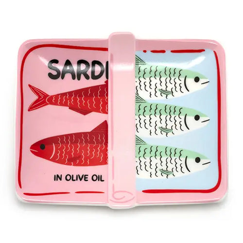 Canned Sardines - Ceramic Trinket & Jewelry Tray / Dish