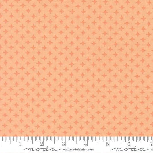 Cantaloupe- Scenery Diamonds- Fat Quarter