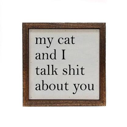 Cat and I